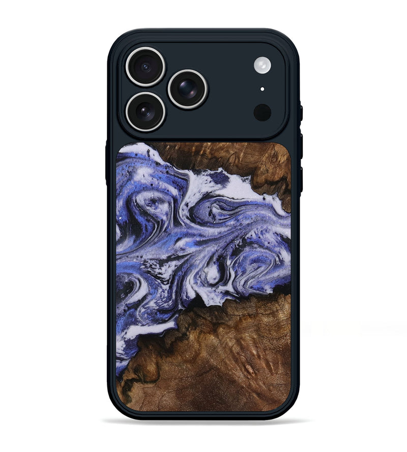 iPhone 17 Pro Max Wood Phone Case - Jacob (Purple, 794588)