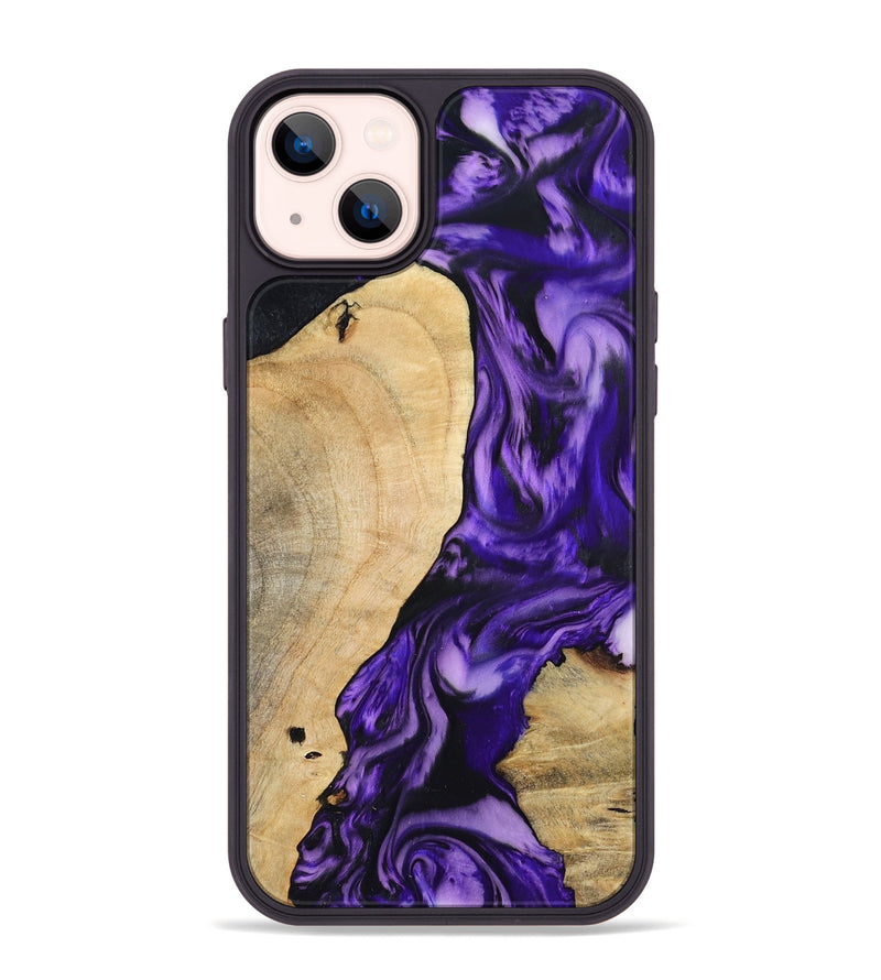 iPhone 14 Plus Wood Phone Case - Maxwell (Purple, 794592)