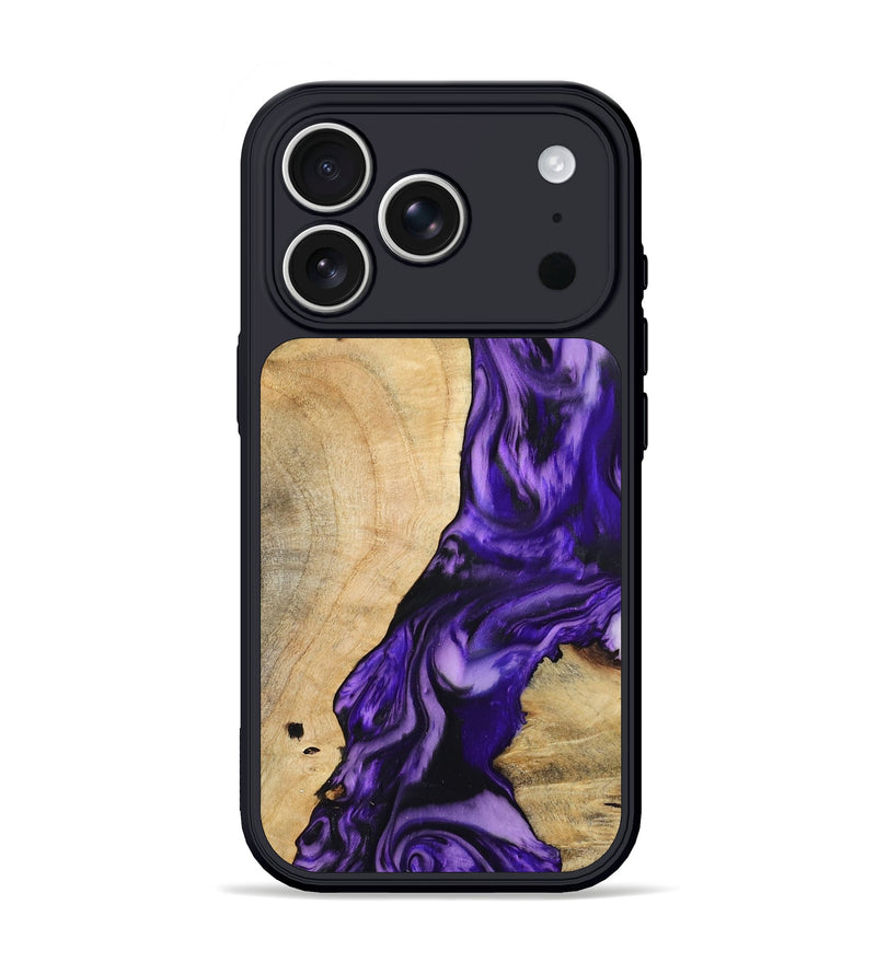 iPhone 17 Pro Wood Phone Case - Maxwell (Purple, 794592)