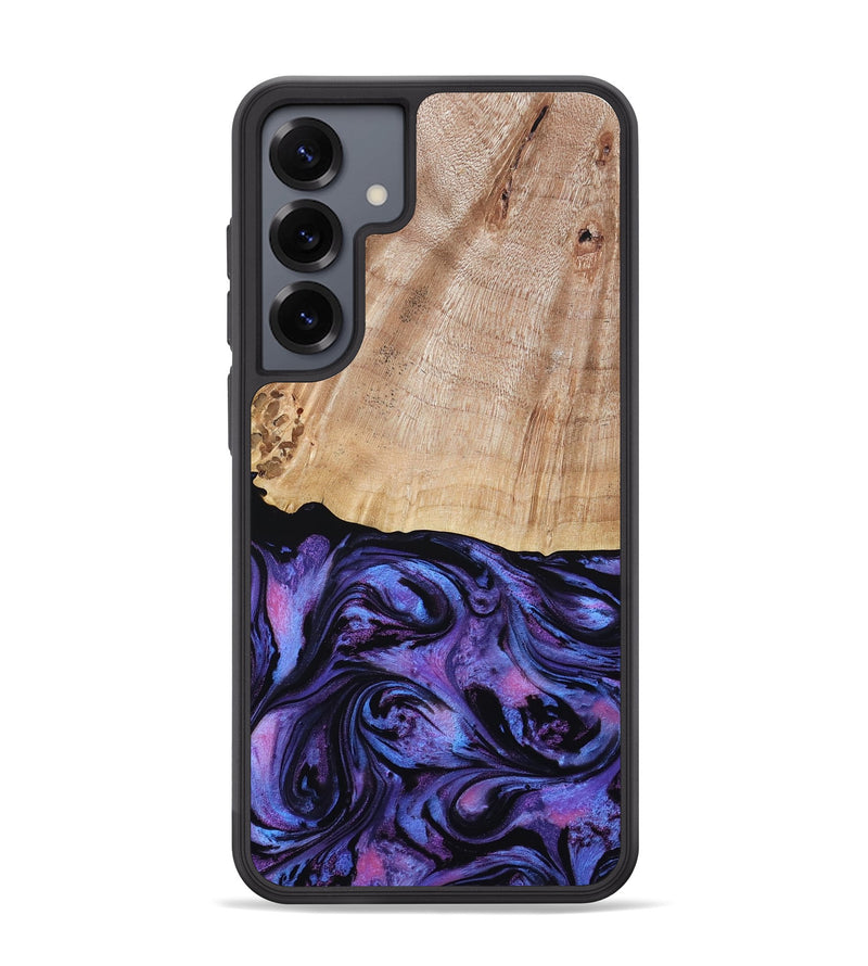 Galaxy S25 Plus Wood Phone Case - Musa (Purple, 794624)
