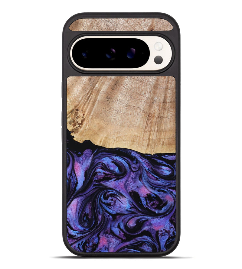 Pixel 10 Pro XL Wood Phone Case - Musa (Purple, 794624)