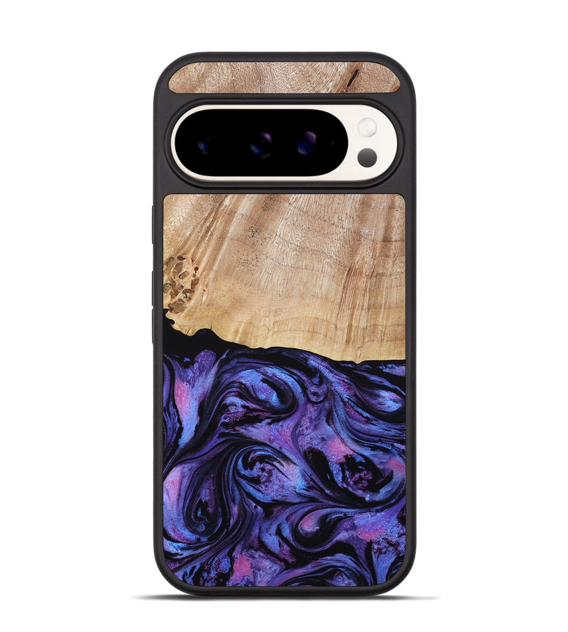 Pixel 9 Pro Wood Phone Case - Musa (Purple, 794624)