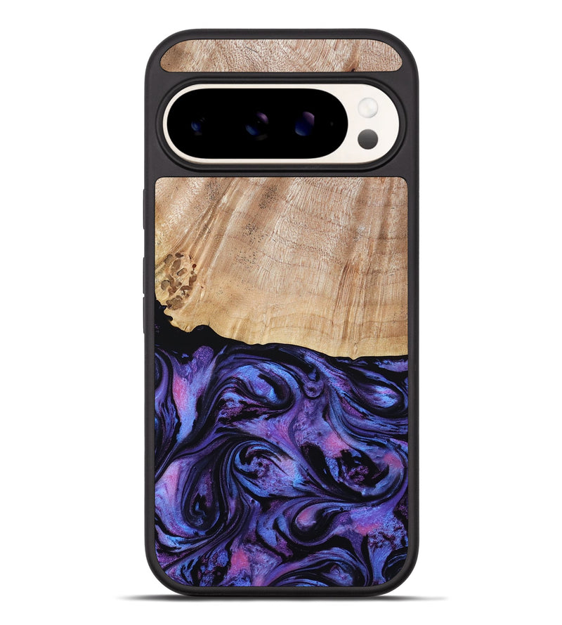 Pixel 9 Pro XL Wood Phone Case - Musa (Purple, 794624)