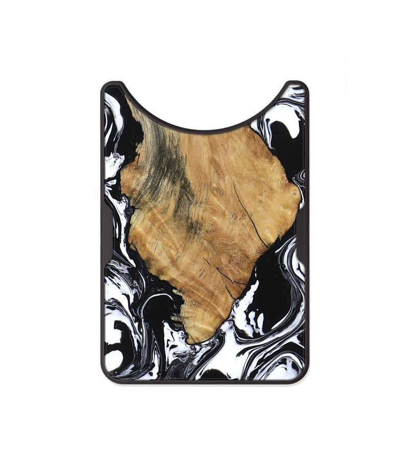 Alloy Wood Wallet - Briar (Black & White, 794626)