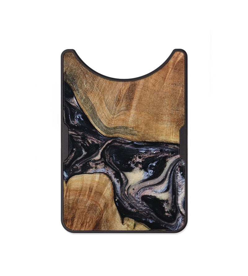 Alloy Wood Wallet - Naima (Black & White, 794627)