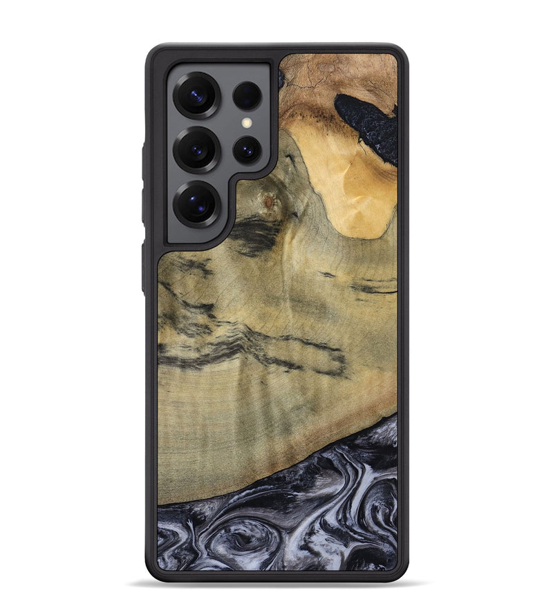 Galaxy S25 Ultra Wood Phone Case - Raegan (Black & White, 794629)