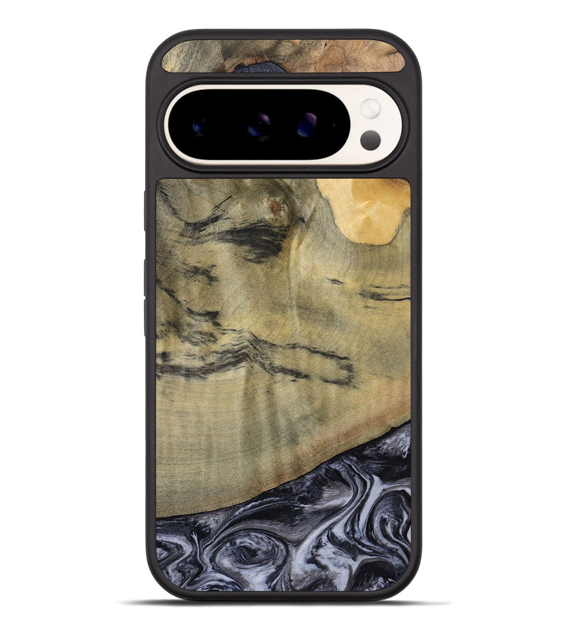 Pixel 9 Pro XL Wood Phone Case - Raegan (Black & White, 794629)