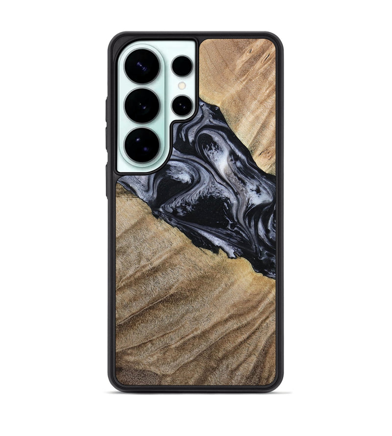 Galaxy S26 Ultra Wood Phone Case - Rita (Black & White, 794632)