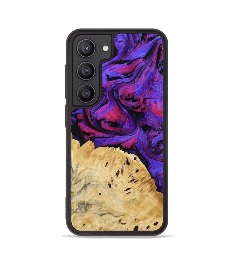 Galaxy S23 Wood Phone Case - Shelley (Purple, 794634)