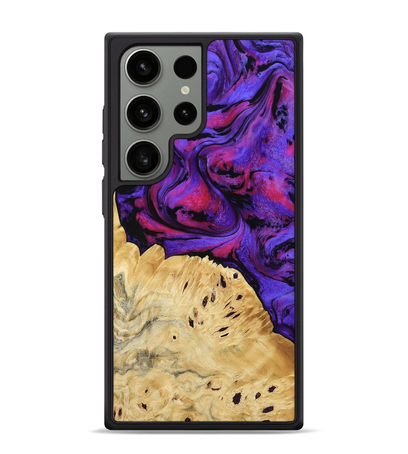 Galaxy S24 Ultra Wood Phone Case - Shelley (Purple, 794634)