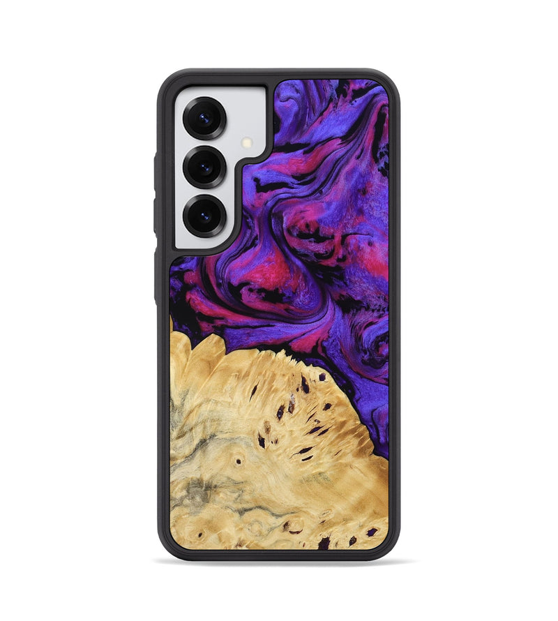 Galaxy S25 Wood Phone Case - Shelley (Purple, 794634)