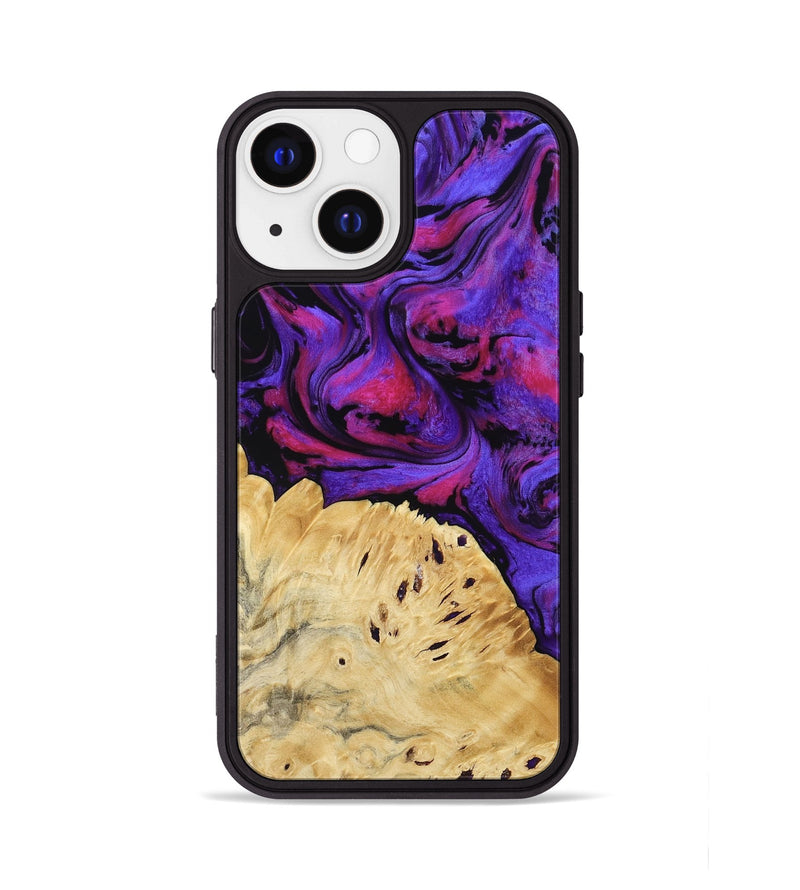 iPhone 13 Wood Phone Case - Shelley (Purple, 794634)