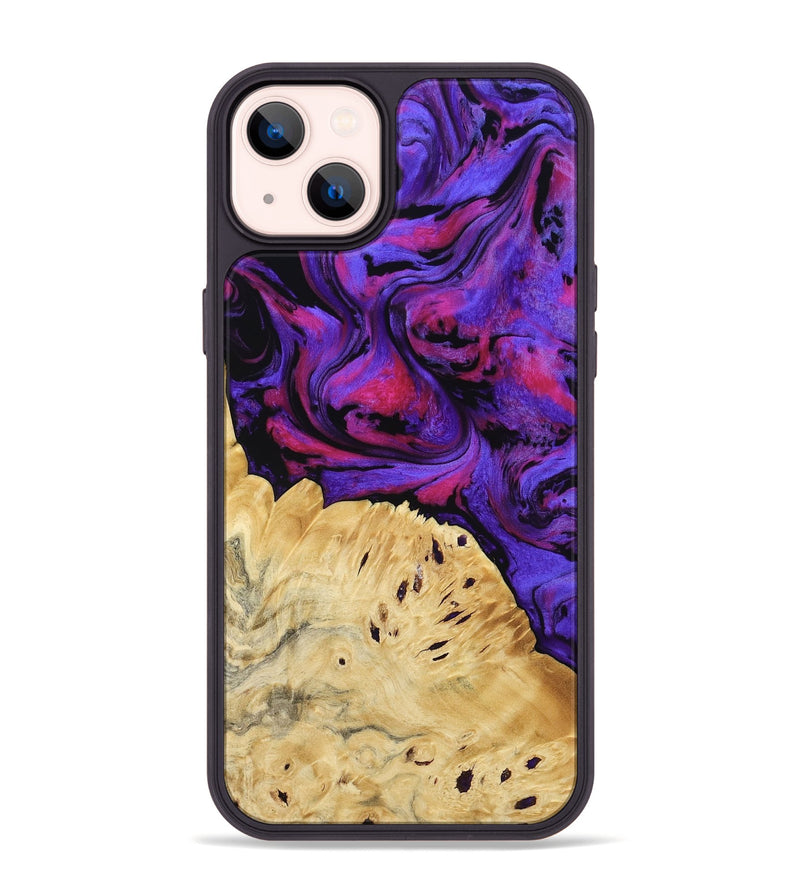 iPhone 14 Plus Wood Phone Case - Shelley (Purple, 794634)