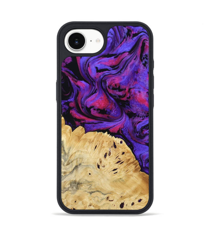 iPhone 16e Wood Phone Case - Shelley (Purple, 794634)