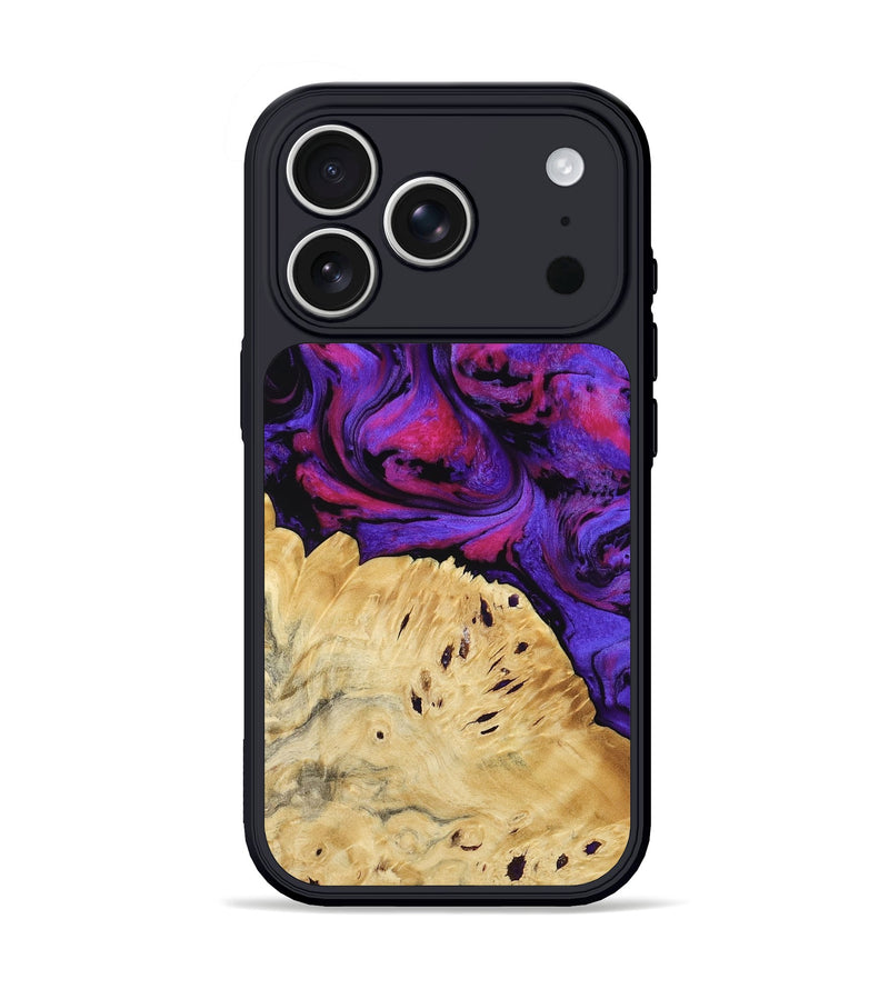 iPhone 17 Pro Wood Phone Case - Shelley (Purple, 794634)