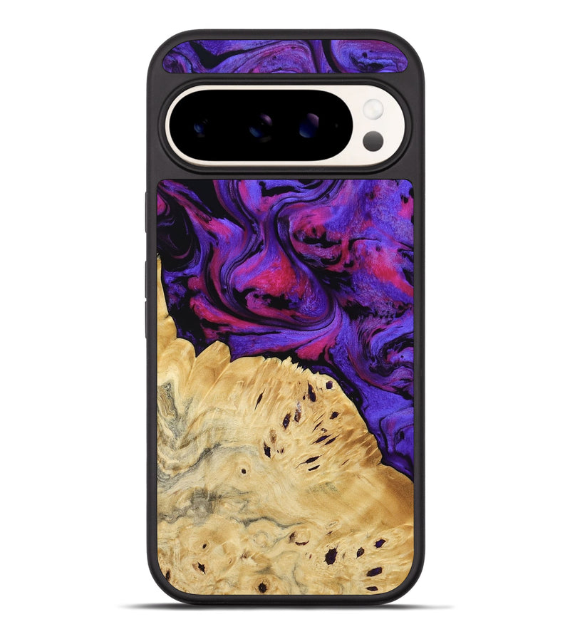 Pixel 9 Pro XL Wood Phone Case - Shelley (Purple, 794634)