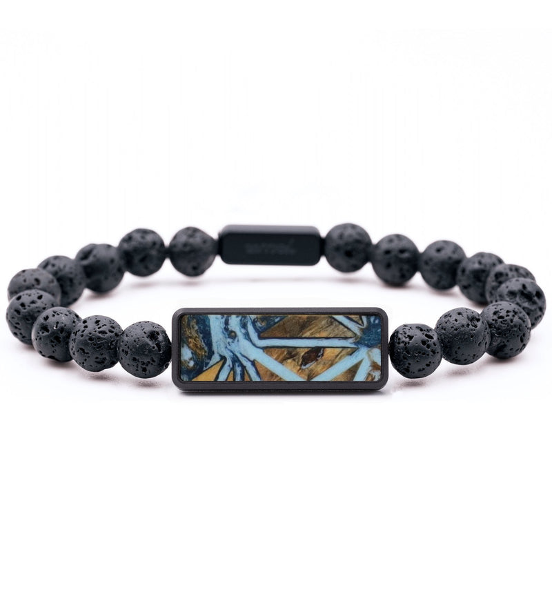 Lava Bead Wood Bracelet - Angel (Pattern, 794721)