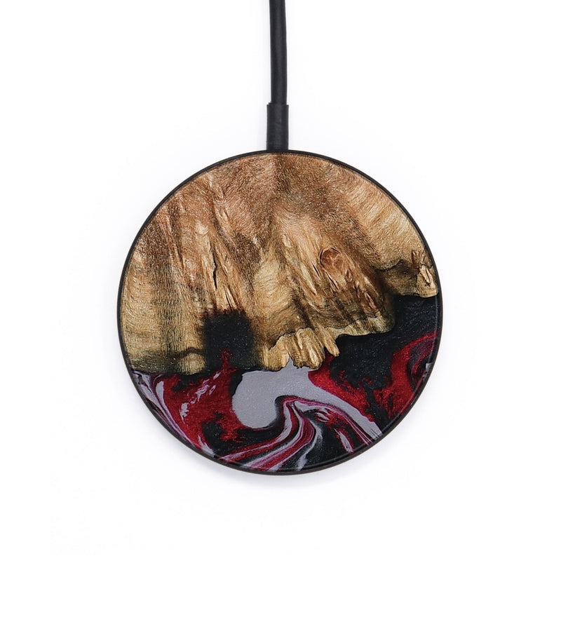 Circle Wood Wireless Charger - Hadley (Red, 794786)