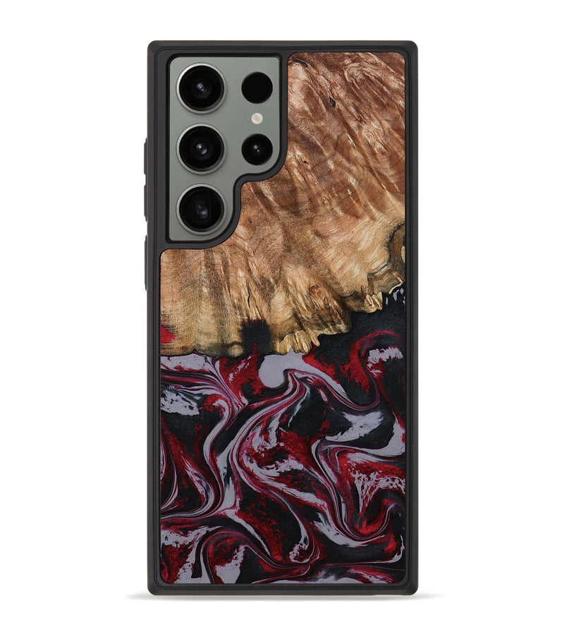 Galaxy S23 Ultra Wood Phone Case - Hadley (Red, 794786)