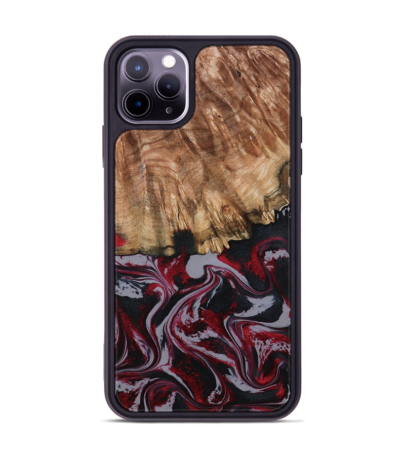 iPhone 11 Pro Max Wood Phone Case - Hadley (Red, 794786)