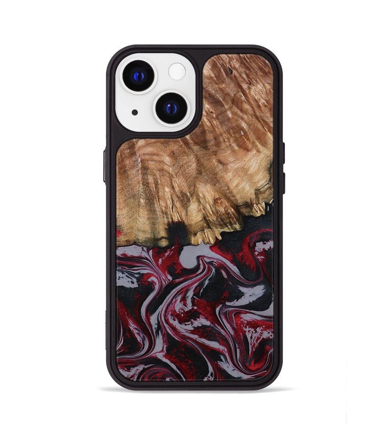 iPhone 13 Wood Phone Case - Hadley (Red, 794786)
