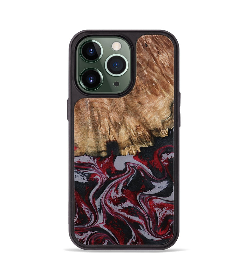 iPhone 13 Pro Wood Phone Case - Hadley (Red, 794786)