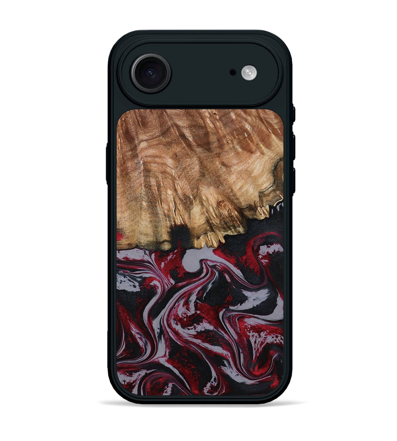 iPhone 17 Air Wood Phone Case - Hadley (Red, 794786)