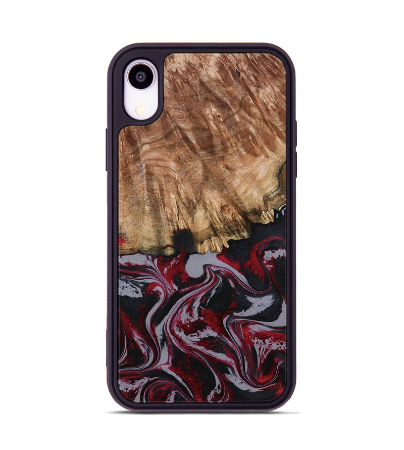 iPhone Xr Wood Phone Case - Hadley (Red, 794786)
