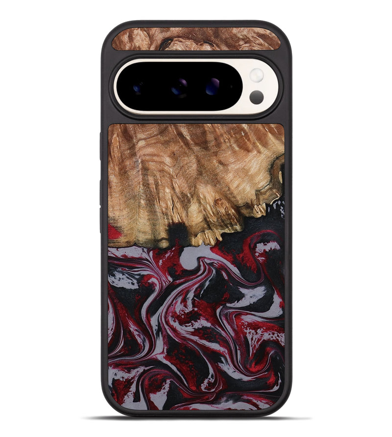 Pixel 9 Pro XL Wood Phone Case - Hadley (Red, 794786)