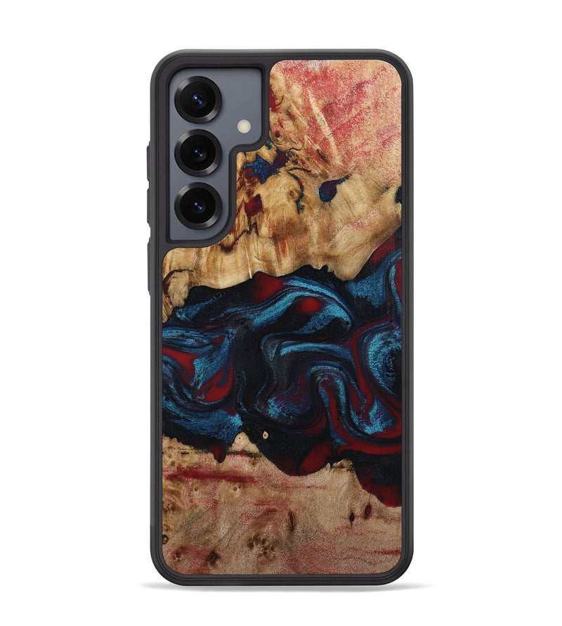 Galaxy S25 Plus Wood Phone Case - Delma (Red, 794793)
