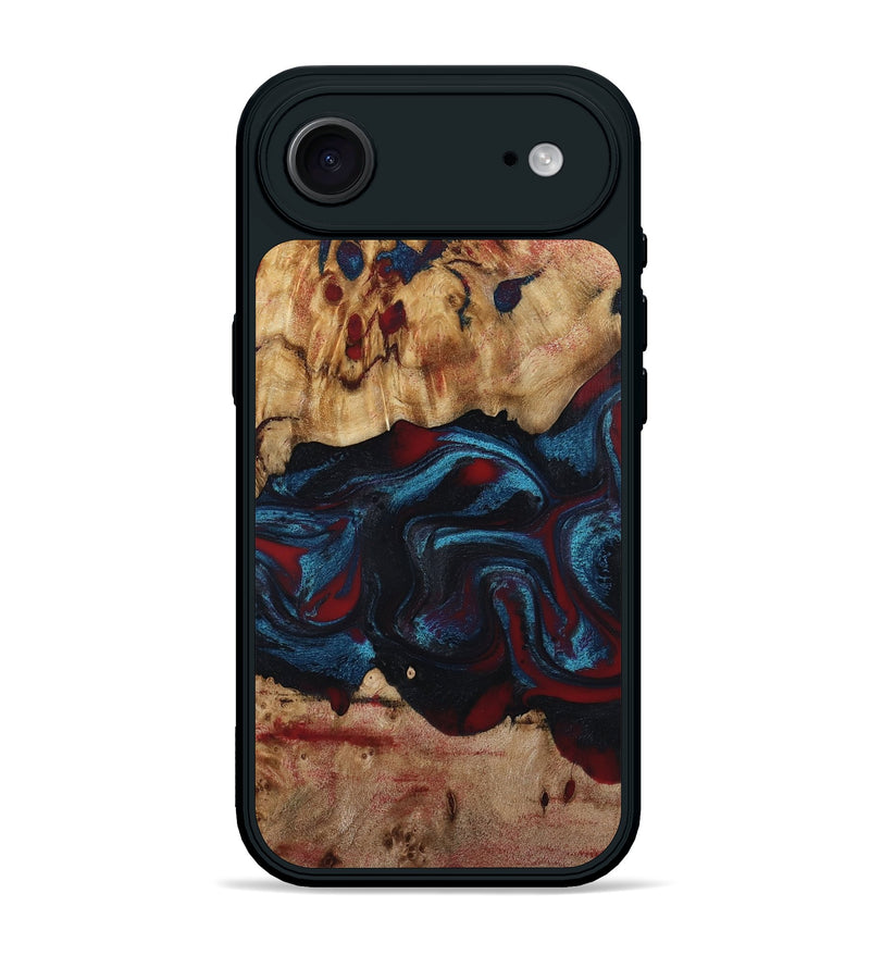 iPhone 17 Air Wood Phone Case - Delma (Red, 794793)