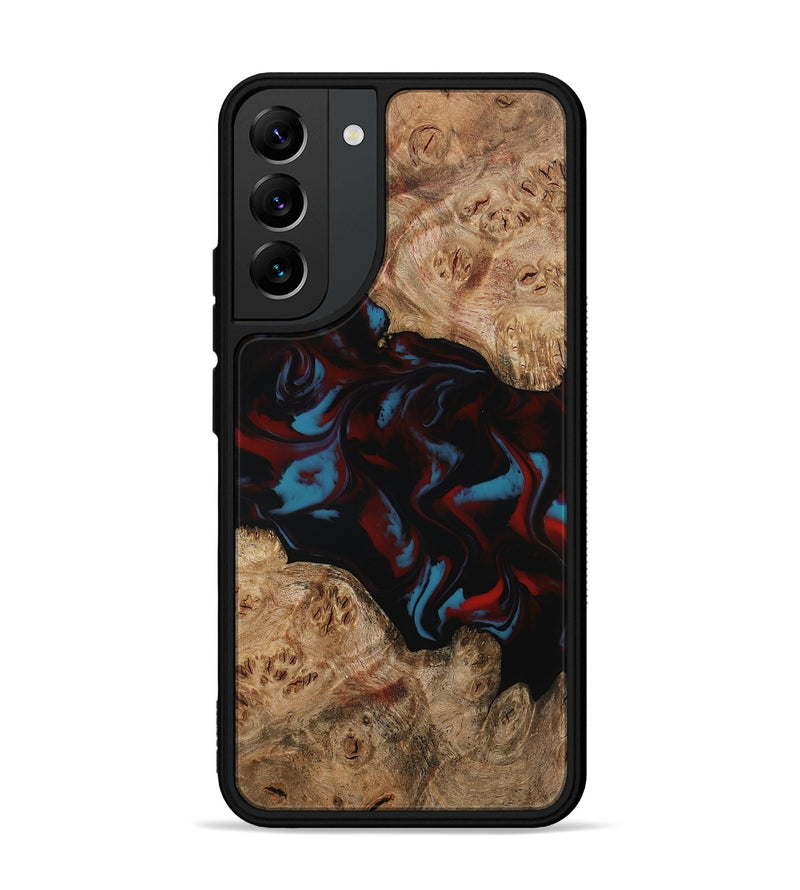 Galaxy S22 Plus Wood Phone Case - Draven (Red, 794799)