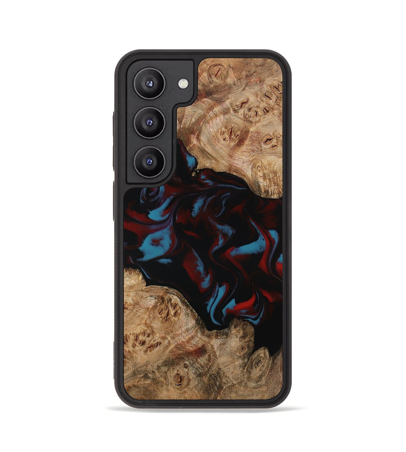 Galaxy S23 Wood Phone Case - Draven (Red, 794799)