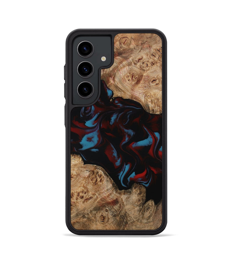 Galaxy S24 Wood Phone Case - Draven (Red, 794799)