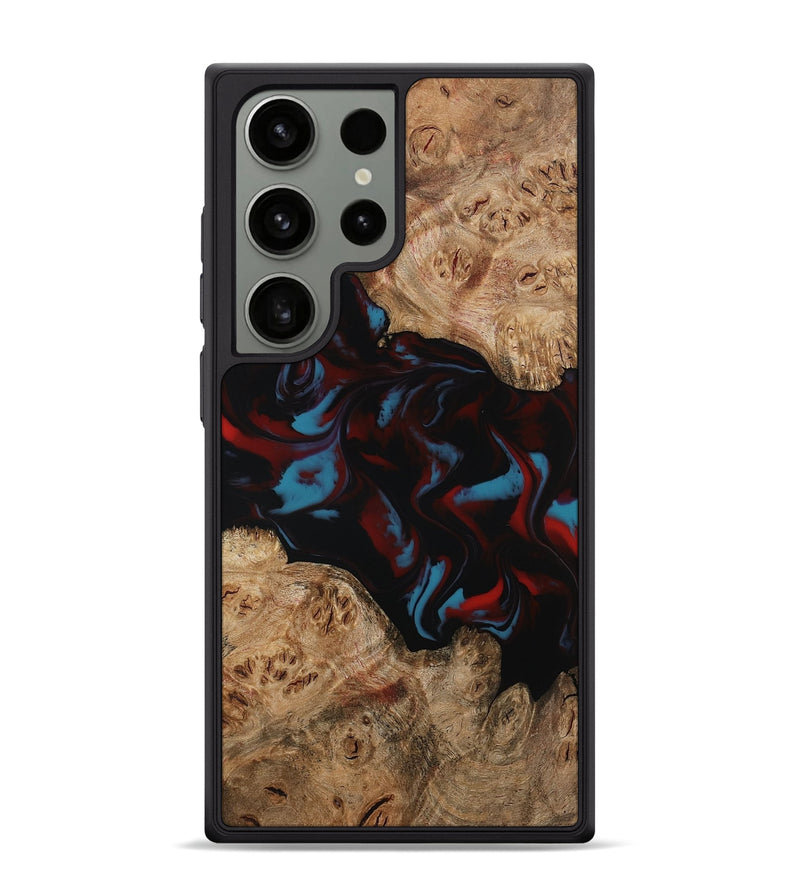 Galaxy S24 Ultra Wood Phone Case - Draven (Red, 794799)