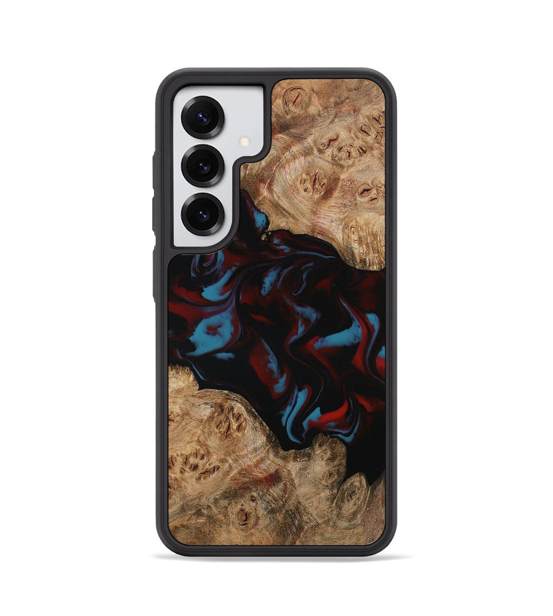 Galaxy S25 Wood Phone Case - Draven (Red, 794799)