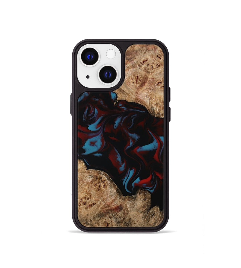 iPhone 13 mini Wood Phone Case - Draven (Red, 794799)