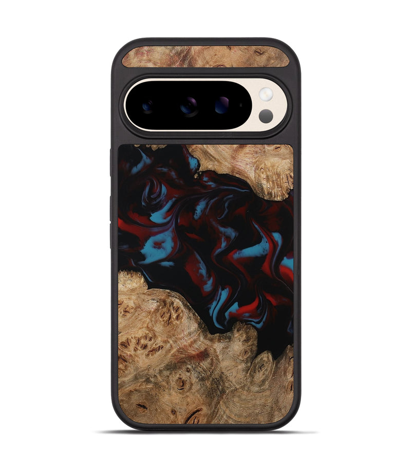 Pixel 10 Wood Phone Case - Draven (Red, 794799)
