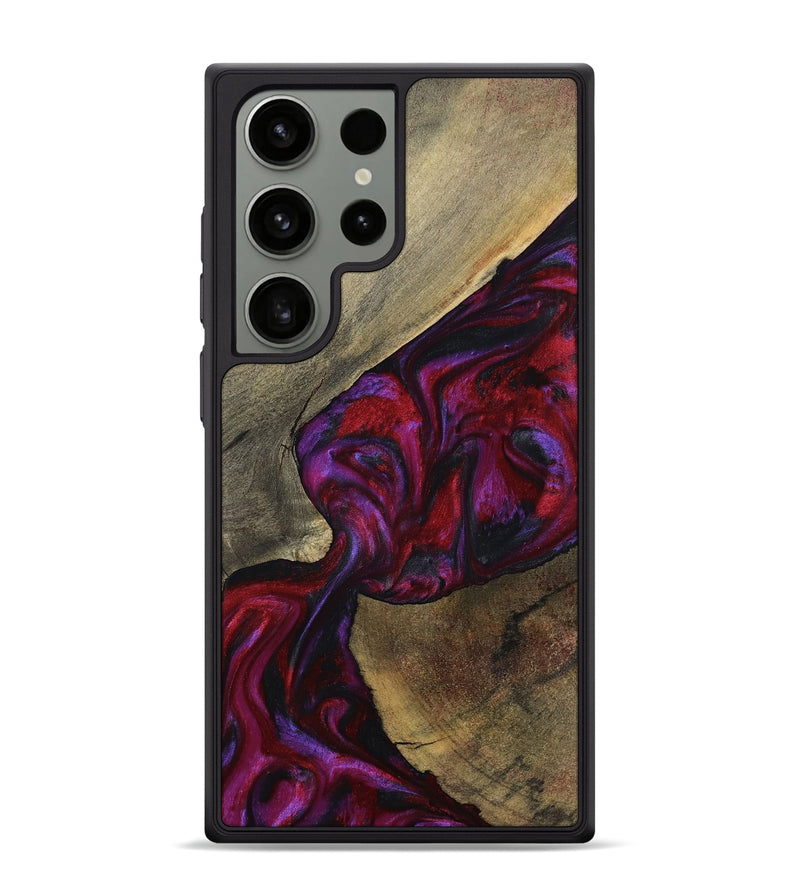 Galaxy S24 Ultra Wood Phone Case - Loy (Red, 794803)