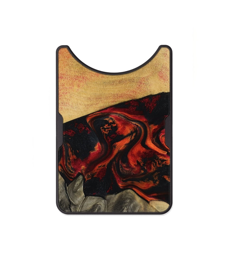 Alloy Wood Wallet - Buddy (Red, 794804)