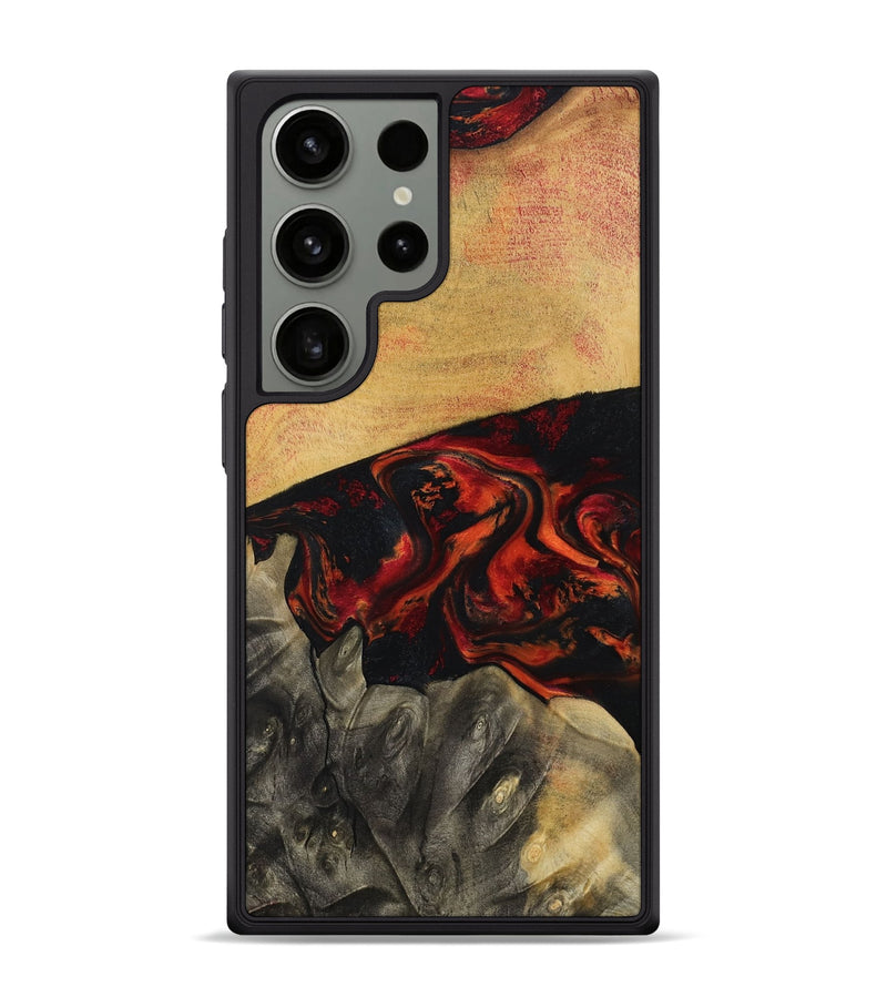 Galaxy S24 Ultra Wood Phone Case - Buddy (Red, 794804)