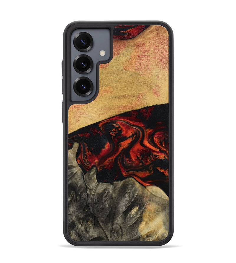 Galaxy S25 Plus Wood Phone Case - Buddy (Red, 794804)