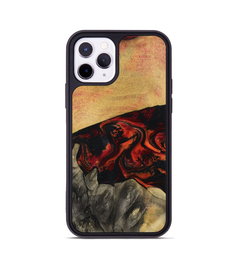 iPhone 11 Pro Wood Phone Case - Buddy (Red, 794804)