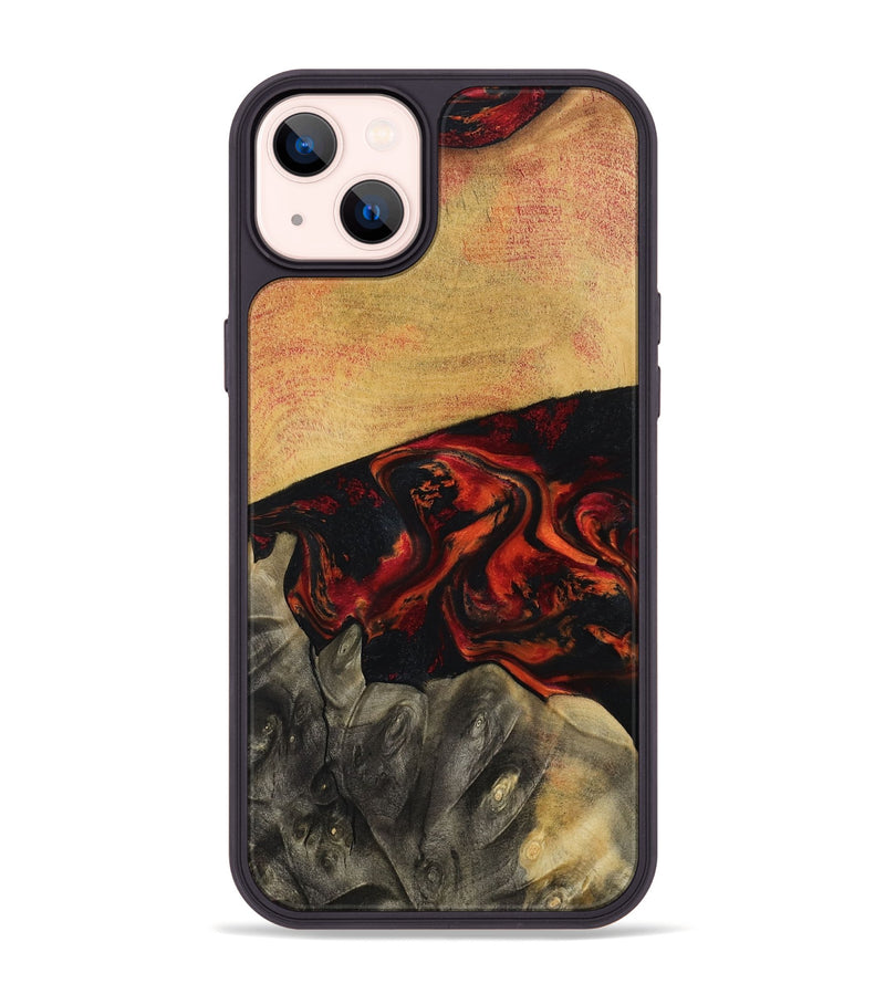 iPhone 14 Plus Wood Phone Case - Buddy (Red, 794804)