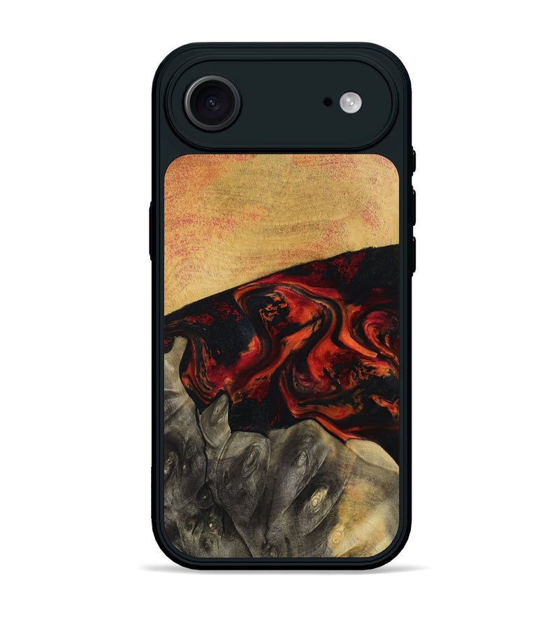 iPhone 17 Air Wood Phone Case - Buddy (Red, 794804)