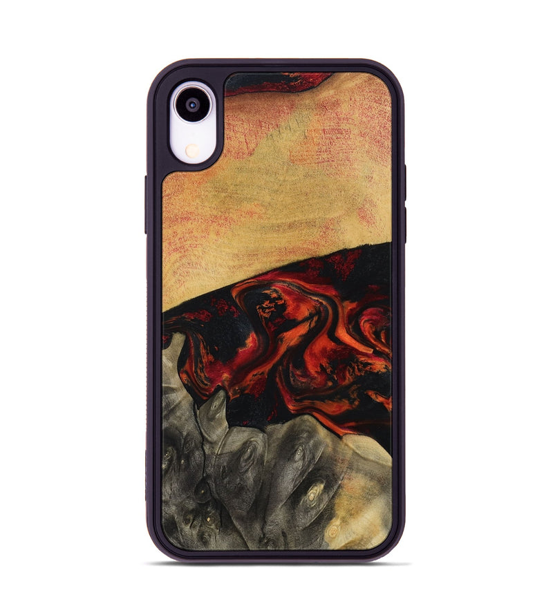 iPhone Xr Wood Phone Case - Buddy (Red, 794804)