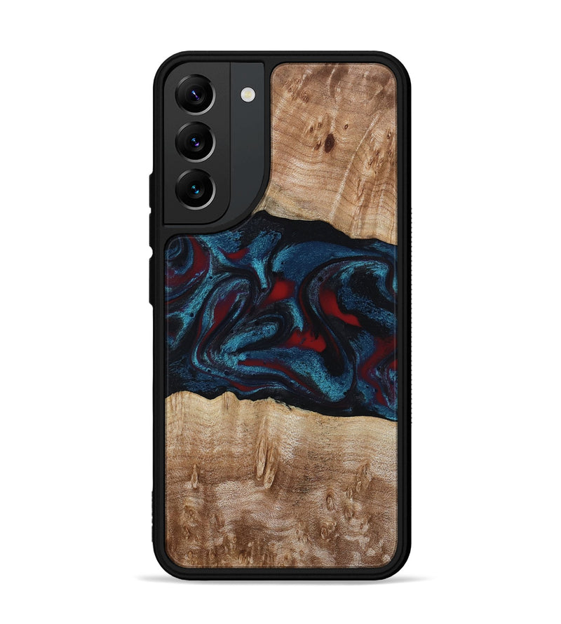 Galaxy S22 Plus Wood Phone Case - Rhea (Red, 794806)