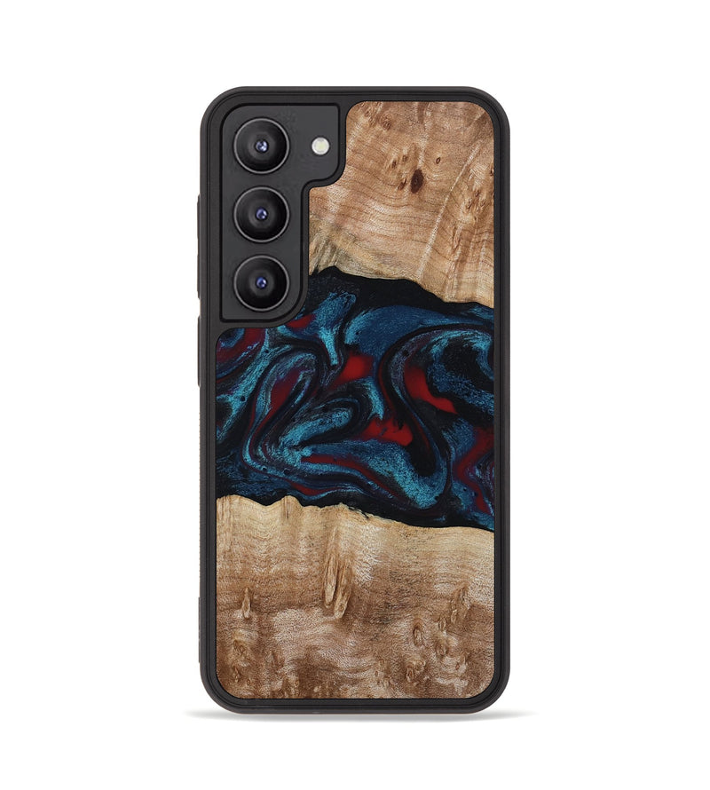 Galaxy S23 Wood Phone Case - Rhea (Red, 794806)