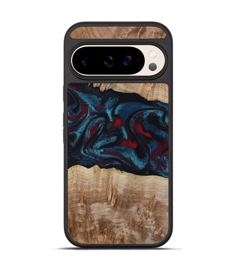 Pixel 10 Wood Phone Case - Rhea (Red, 794806)