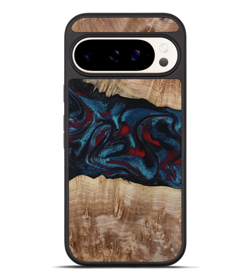 Pixel 9 Pro XL Wood Phone Case - Rhea (Red, 794806)